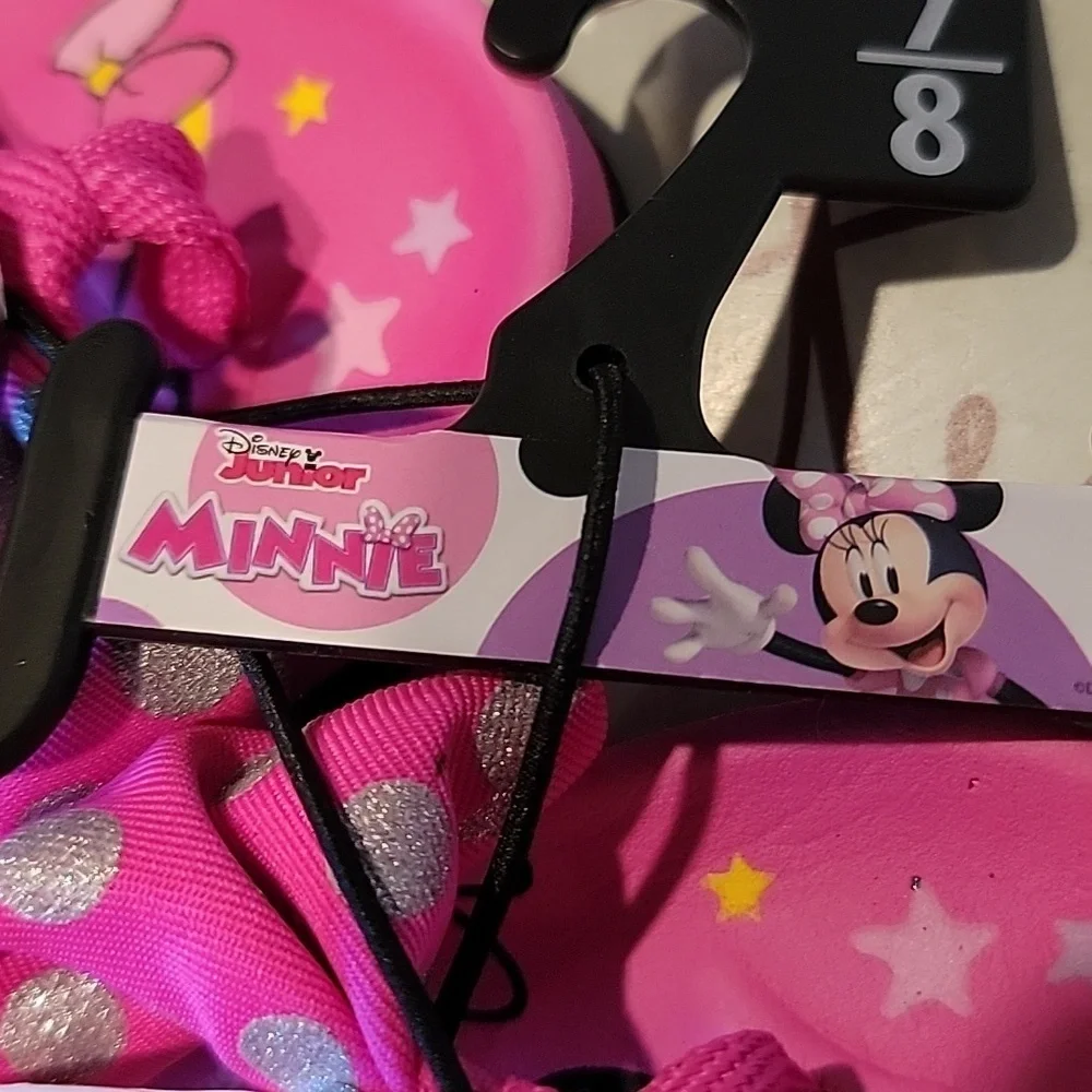 Disney Junior Minnie Mouse Pink Sandal Shoes for Girls